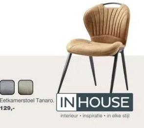 IN.HOUSE Eetkamerstoel tanaro aanbieding