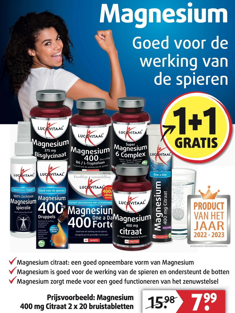 Lucovitaal Magnesium aanbieding