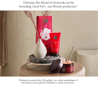 Mooi parfumerie rituals producten aanbieding
