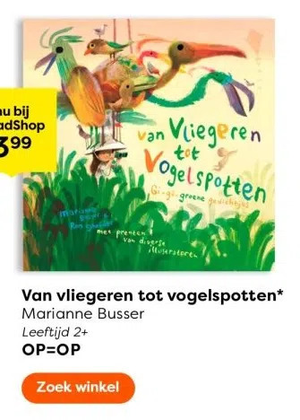 The Read Shop Van vliegeren tot vogelspotten* marianne busser aanbieding