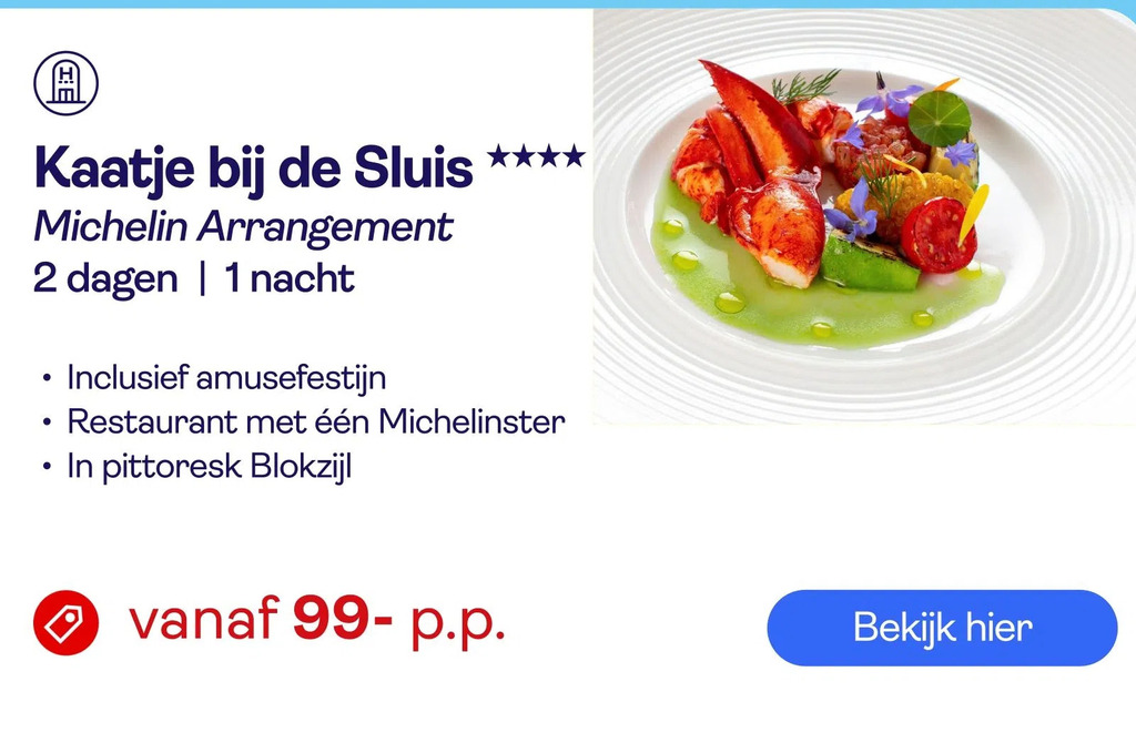 Kaatje Bij De Sluis Michelin