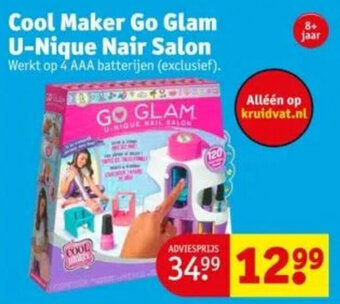 Kruidvat Cool Maker Go Glam U Nique Nair Salon aanbieding