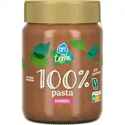 Albert Heijn Ah terra 100% amandelpasta aanbieding