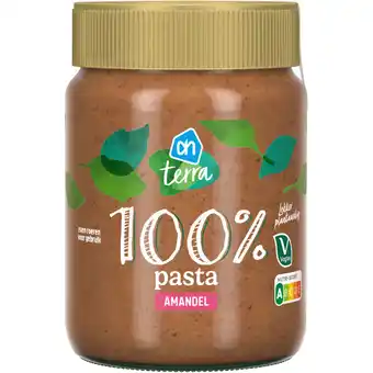 Albert Heijn Ah terra 100% amandelpasta aanbieding