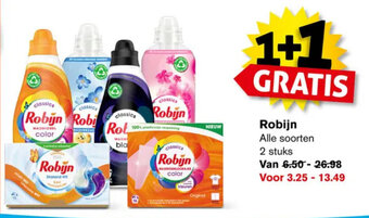 Hoogvliet Robijn 2 stuks aanbieding