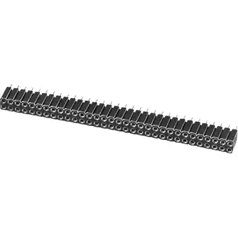 Conrad W & p products female header (precisie) aantal rijen: 2 aantal polen per rij: 2 153-004-2-50-00 1 stuk(s) aanbieding