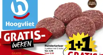 Hoogvliet Rundertartaar aanbieding