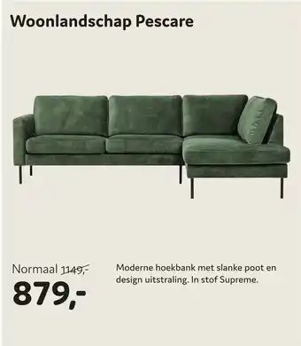 Woonsquare Woonlandschap Pescare aanbieding