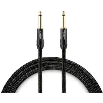 Conrad Warm audio premier series instrumenten aansluitkabel [1x jackplug male 6,3 mm - 1x jackplug male 6,3 mm] 1.80 m zwart aanbieding