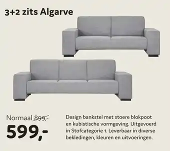 Woonsquare 3+2 zits Algarve aanbieding