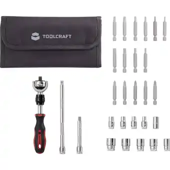 Conrad Toolcraft to-6754554 dopsleutelset metrisch 1/4 (6.3 mm) 28-delig aanbieding