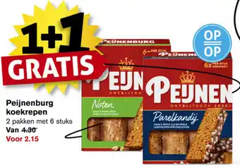 Hoogvliet Peijnenburg koekrepen aanbieding