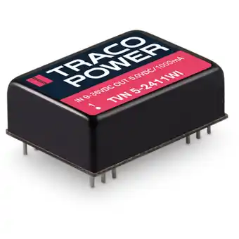 Conrad Tracopower tvn 5-0925wi dc/dc-converter, print 104 ma 5 w aantal uitgangen: 2 x inhoud 1 stuk(s) aanbieding