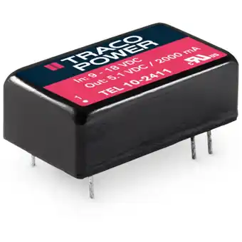 Conrad Tracopower tel 10-2412 dc/dc-converter, print 833 ma 10 w aantal uitgangen: 1 x inhoud 1 stuk(s) aanbieding