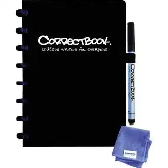 Conrad Correctbook din a5 black liniert din a5 black liniert notitieboek zwart din a5 aanbieding