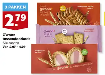 Hoogvliet G'woon tussendoorkoek aanbieding