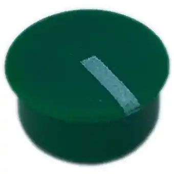 Conrad Psp c100-10 afdekkap groen, wit geschikt voor ronde knop 10 mm 1 stuk(s) aanbieding