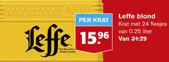 Hoogvliet Leffe blond aanbieding