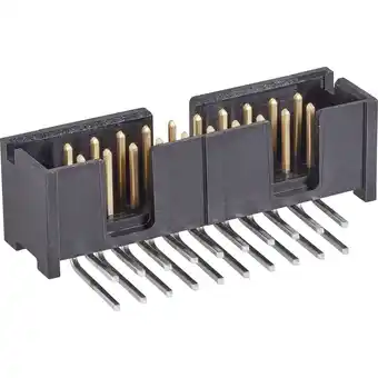 Conrad Te connectivity 5103310-8 male connector rastermaat: 2.54 mm totaal aantal polen: 40 aantal rijen: 2 1 stuk(s) aanbieding