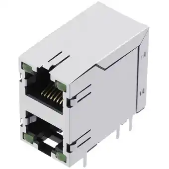 Conrad Encitech rjjs-88-a403-ejh-016 rj45-connector 3260-0017-25 bus, inbouw verticaal aantal polen 8p8c metaal 1 stuk(s) aanbieding