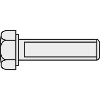 Conrad Toolcraft 222532 zeskantbouten m3 10 mm buitenzeskant din 933 messing vernikkeld 10 stuk(s) aanbieding