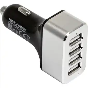 Conrad Realpower 176636 176636 usb-oplader 2400 ma 4 x usb auto aanbieding