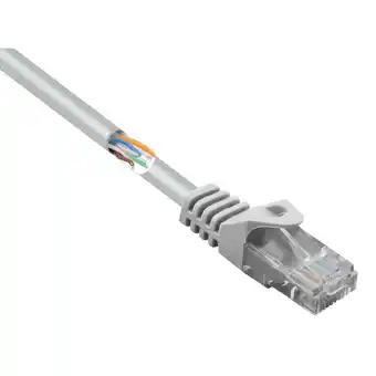 Conrad Basetech bt-2268242 rj45 netwerkkabel, patchkabel cat 5e u/utp 3.00 m grijs snagless 1 stuk(s) aanbieding