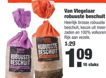 ALDI Van Vlegelaar robuuste beschuit aanbieding