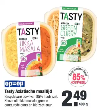 ALDI Tasty Aziatische maaltijd aanbieding