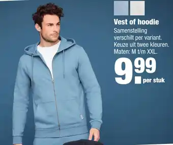 ALDI Vest of hoodie aanbieding