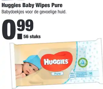 ALDI Huggies Baby Wipes Pure aanbieding