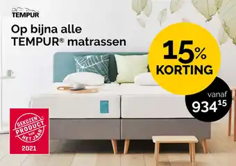 Beter Bed Op bijna alle TEMPUR® matrassen vanaf aanbieding