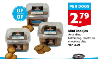 Hoogvliet Mini koekjes aanbieding