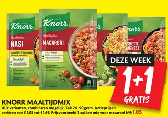 Dekamarkt Knorr Maaltijdmix aanbieding