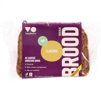 Dekamarkt Tastybasics brood lijnzaad 5 plakjes aanbieding