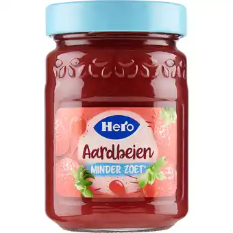 Dekamarkt Hero jam 40% minder zoet aardbei aanbieding
