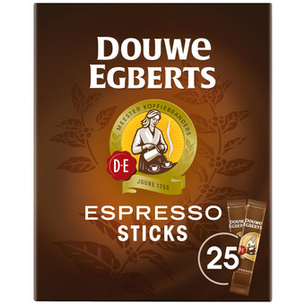 Dekamarkt Douwe egberts espresso sticks oploskoffie aanbieding