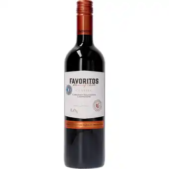 Dekamarkt Favoritos classic cab.sauvignon carmener aanbieding