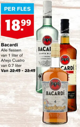 Hoogvliet Bacardi aanbieding