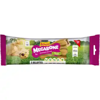 Dekamarkt Bonzo hondensnacks megabone aanbieding