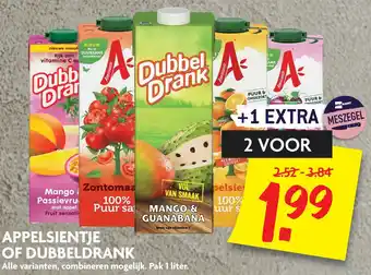 Dekamarkt Appelsientje Of Dubbeldrank aanbieding