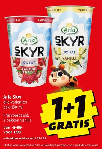 Nettorama Arla Skyr  450 ml aanbieding