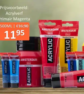 De Verfzaak Primair Magenta aanbieding