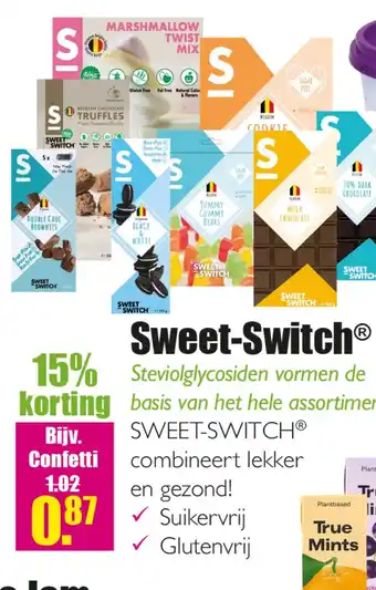 Gezond & Wel Sweet-Switch aanbieding