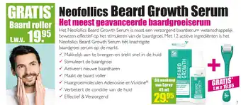 Gezond & Wel Neofollics Beard Growth Serum aanbieding