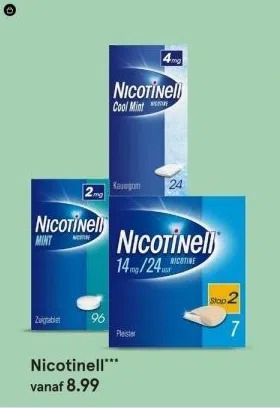 Etos Nicotinell*** aanbieding