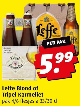 Nettorama Leffe Blond of Tripel Karmeliet aanbieding