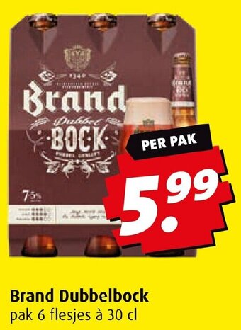 Nettorama Brand Dubbelbock pak 6 flesjes à 30 cl aanbieding