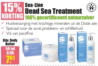 Gezond & Wel Sea Line Dead Sea Treatment aanbieding