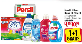 Jan Linders Persil, Silan, Reus of Fleuril aanbieding